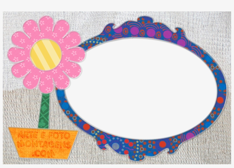 Flor-patchwork - Circle, transparent png #7724471