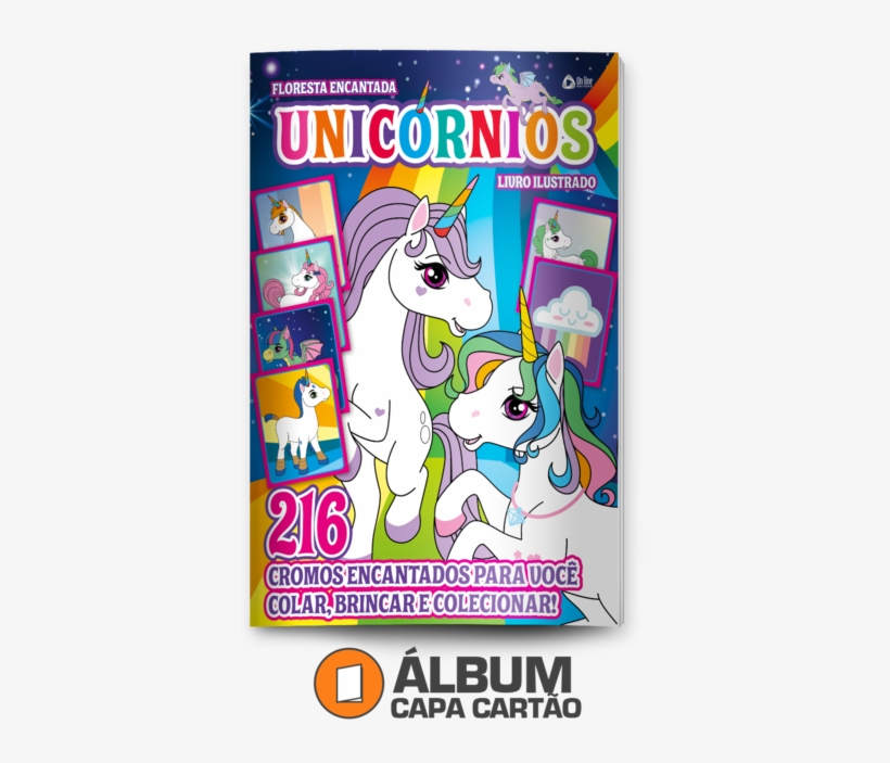 Album De Figurinhas Unicornios Para Colar, transparent png #7724631