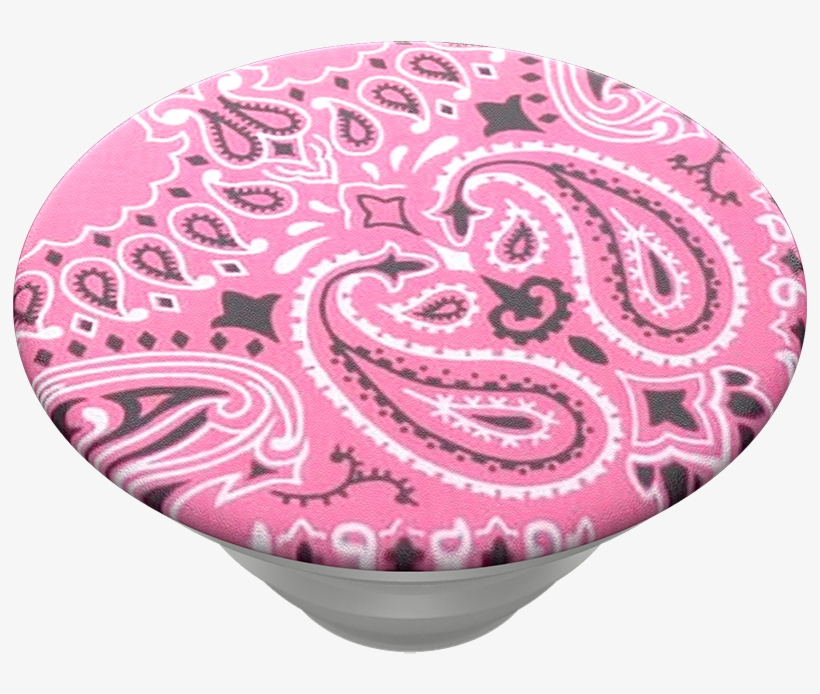 Pink Bandana, Popsockets - Pink Heart Popsocket, transparent png #7725164