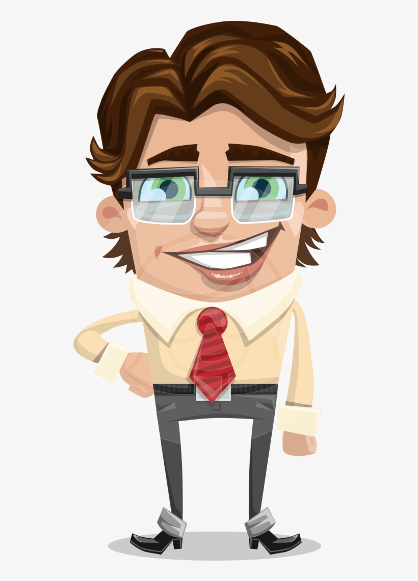 Clark Executive - Cartoon Executive Png, transparent png #7725739