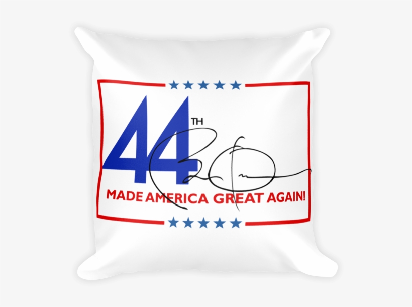 Made America Great Again Obama Pillow - Throw Pillow, transparent png #7726294