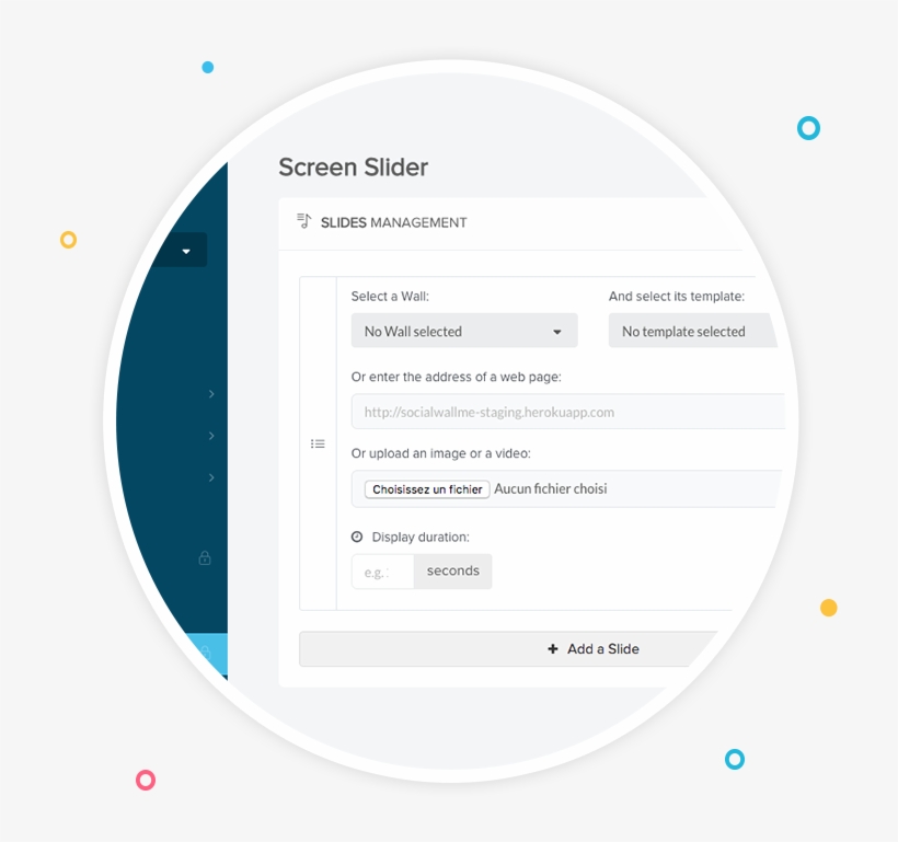 Transform Your Social Wall Into A Multi Content Wall - Circle, transparent png #7726651