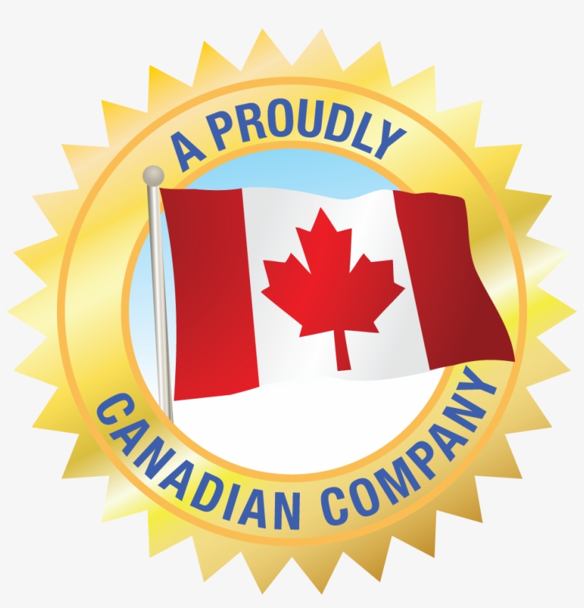 A Proudly Canadian Company Badge - Full Hd Canada Flag, transparent png #7726797