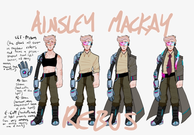 A Ref For My Defense Hero Oc, Ainsley Mackay Now I - Overwatch Oc Tank, transparent png #7727056