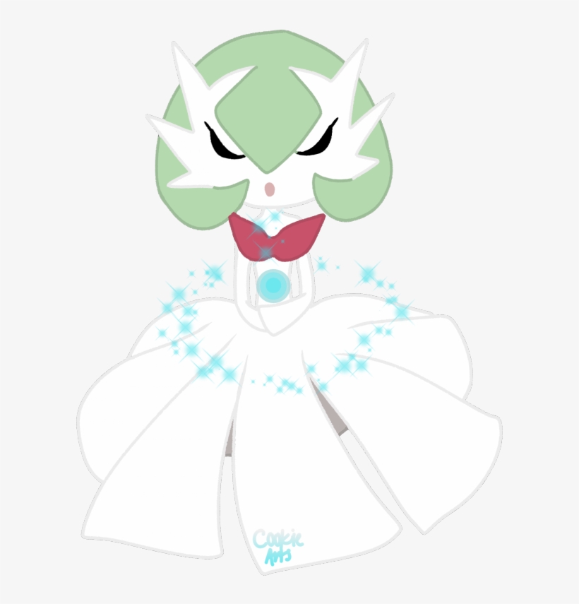Megagardevoir - Illustration, transparent png #7727088