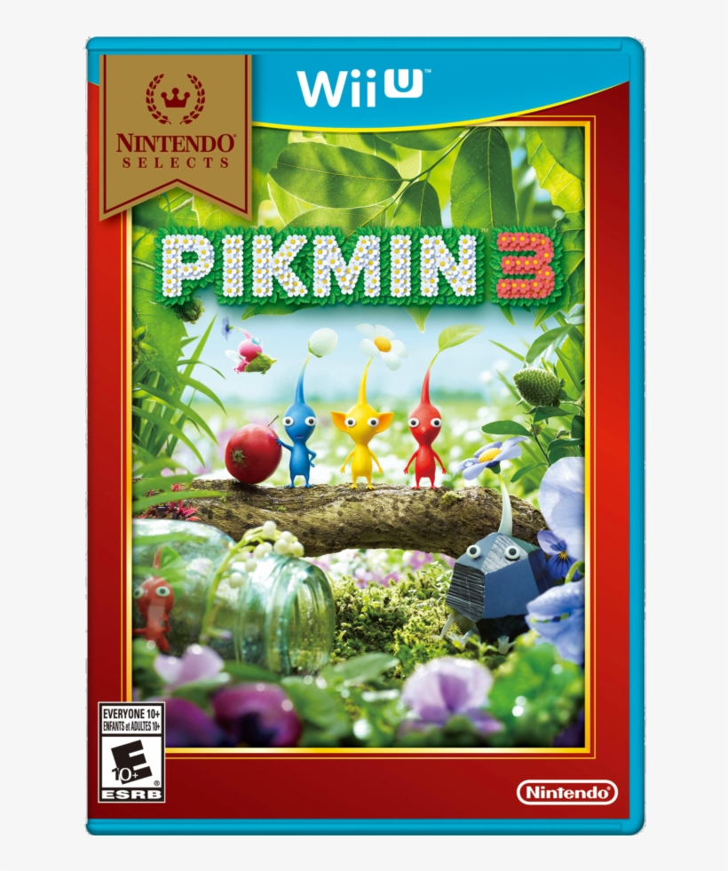 Nintendo - Nintendo Selects Wii U Pikmin 3, transparent png #7727386