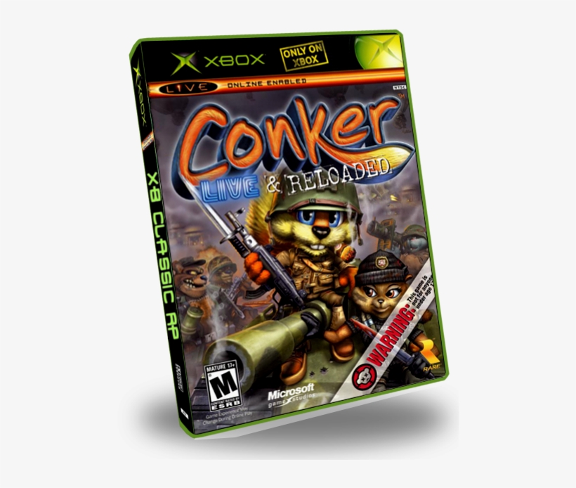 Live & Reloaded - Conker Live And Reloaded Japanese, transparent png #7727513