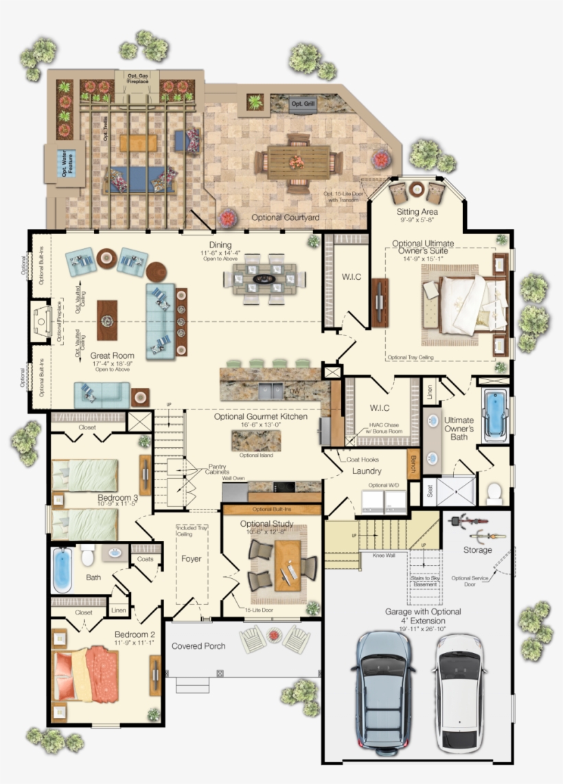 Ainsley 1st Floor - Floor Plan, transparent png #7727555