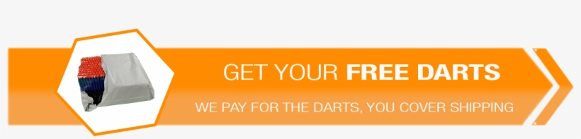 Get 200 High Performance Dart Refill Pack For Nerf - Tan, transparent png #7728095