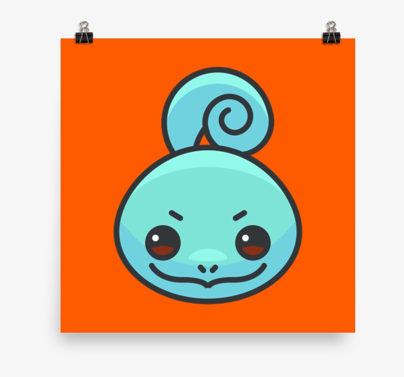 Pokemon Go Wall Poster - Squirtle, transparent png #7728603