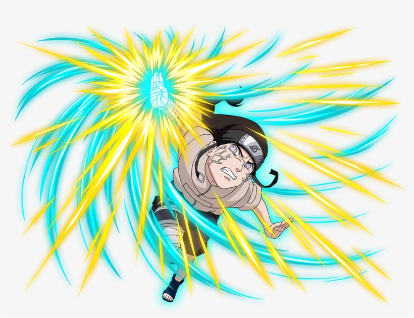 Neji Hyuuga - Cartoon, transparent png #7728897