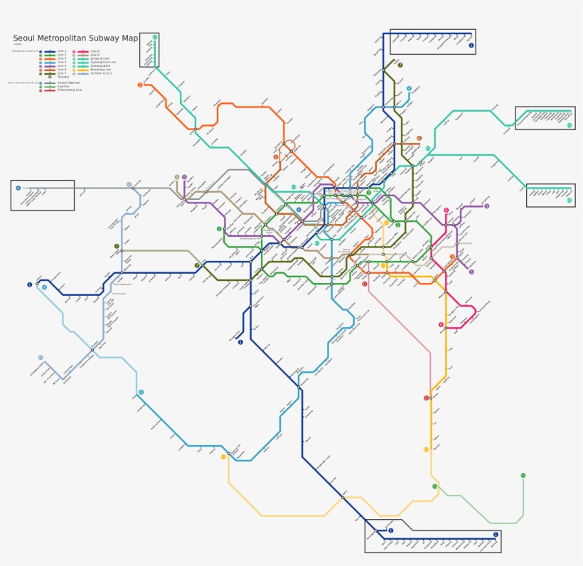 **truezen Used "*roll Picture*"****truezen Rolled - Seoul U Bahn Netz, transparent png #7728974