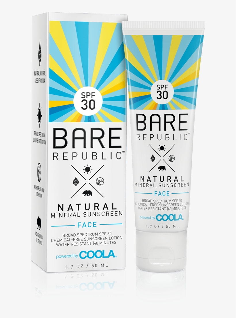 Photo Courtesy Manufacturer - Bare Republic Sunscreen, transparent png #7729280