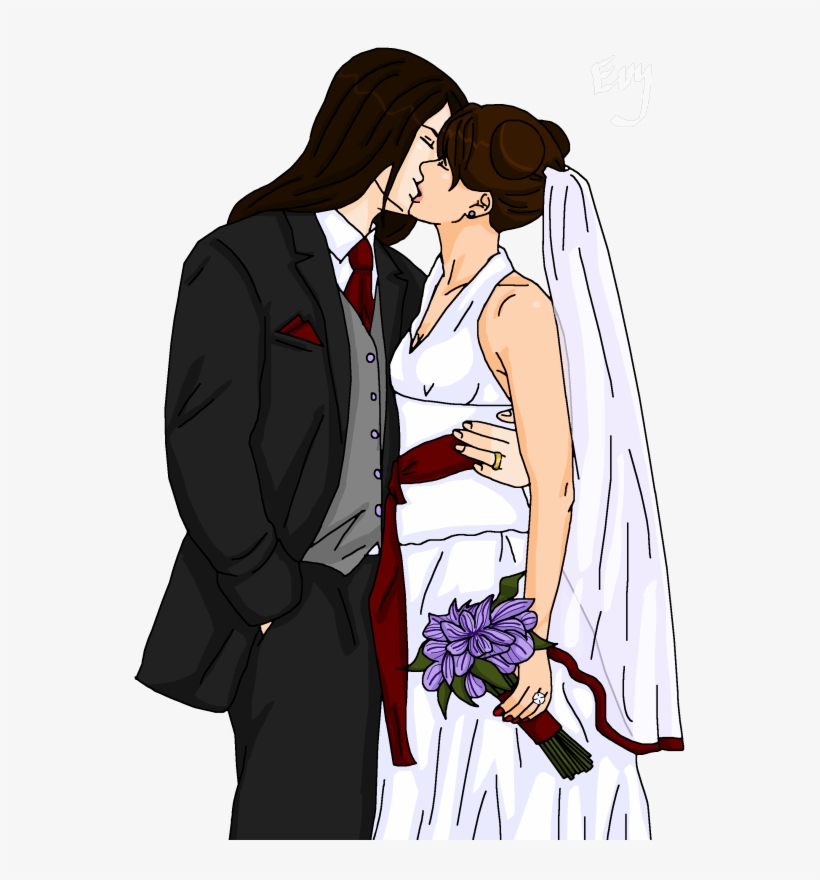 One-shot N°3 "le Mariage Tu T'imagines Une Prison Et - Tenten X Neji Mariage, transparent png #7729804