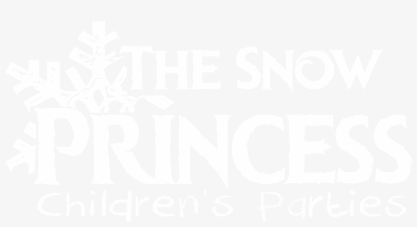 Snow Princess White Logo - Poster, transparent png #7729816