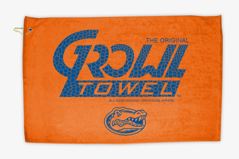Orange And Blue Growl Towel - Paper, transparent png #7730180