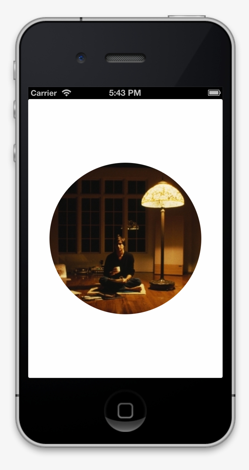 Then We Manipulate Our Image Into A Circle By Rounding - Uiimageview Ios, transparent png #7730254