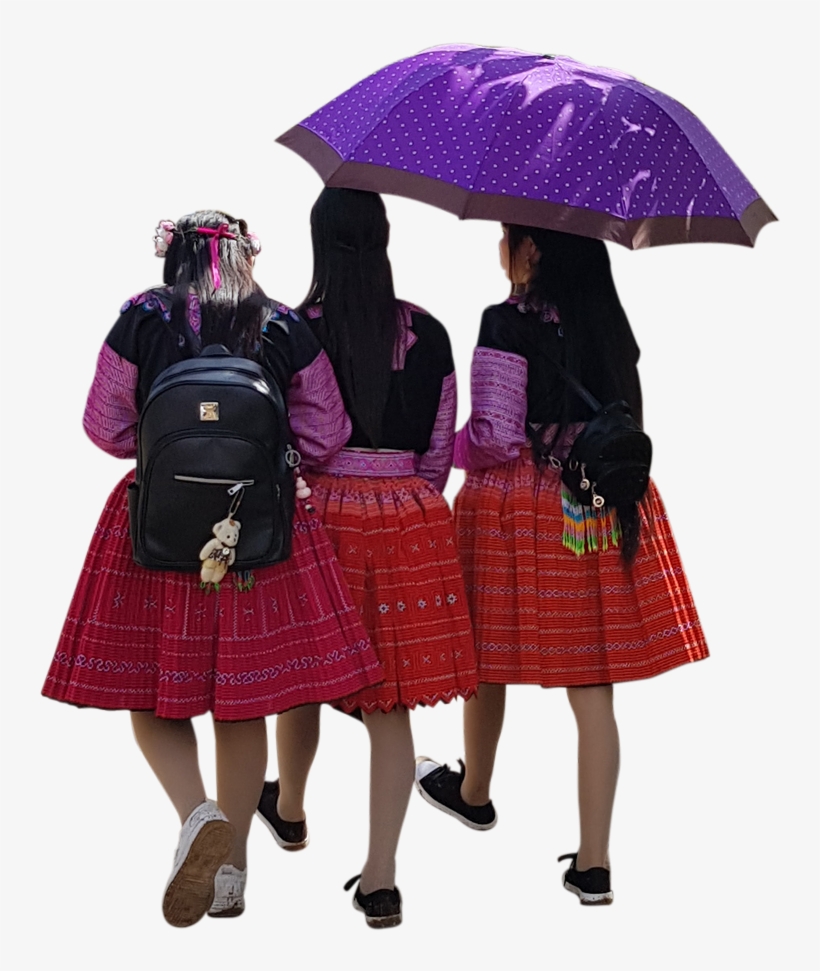 Cutout People 0121 Nation H'mong - Girl, transparent png #7730415