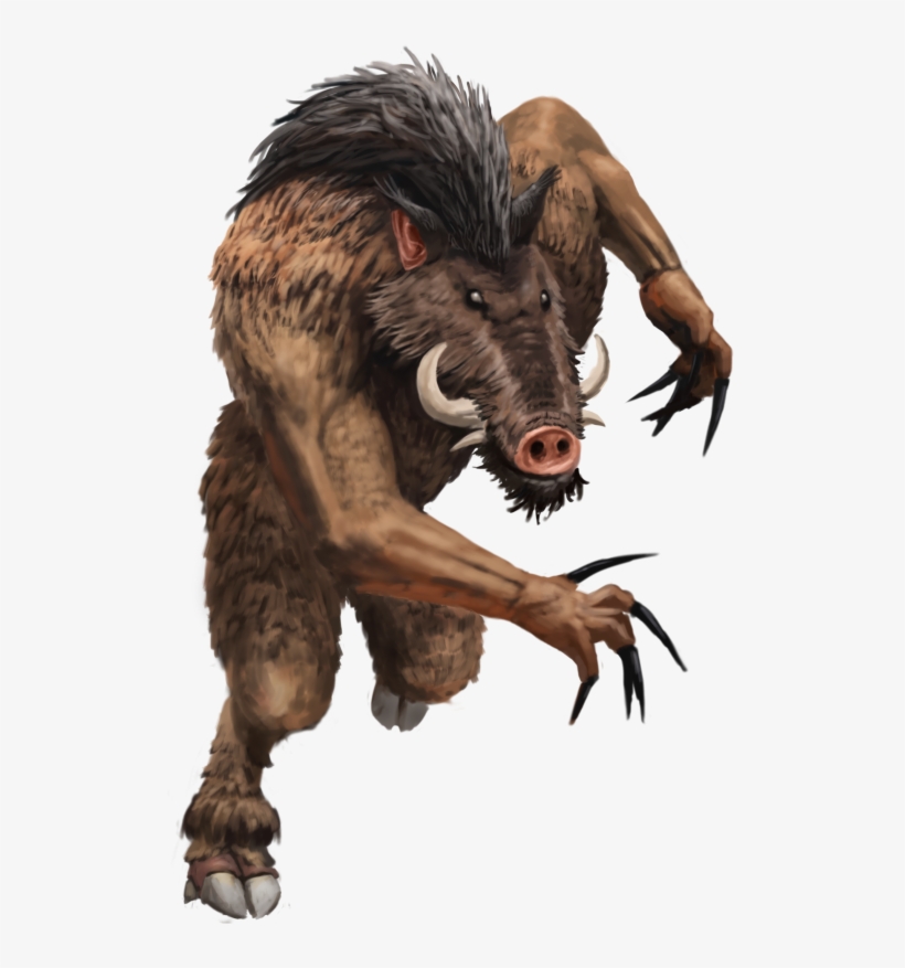 Looking For A Beast Of A Custom Gaming Pc - Wereboar Dungeons And Dragons, transparent png #7730528
