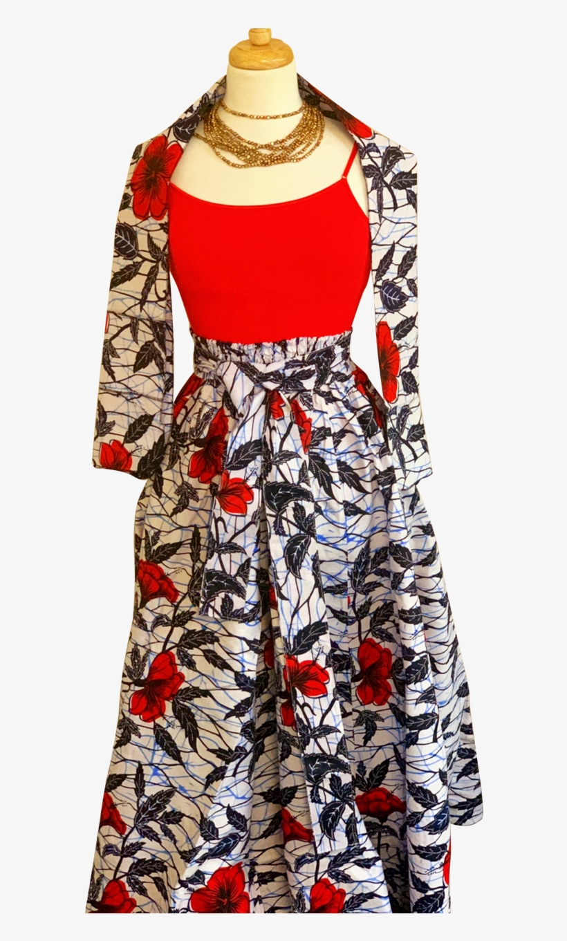 The Red Queen - Day Dress, transparent png #7730757