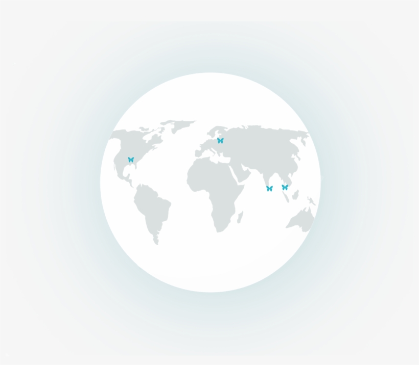Global Presence - Circle, transparent png #7730931
