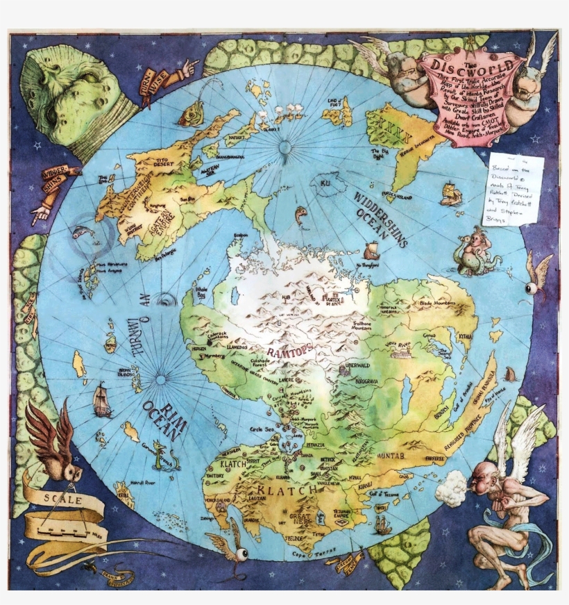 Colour Of Magic Map, transparent png #7731046