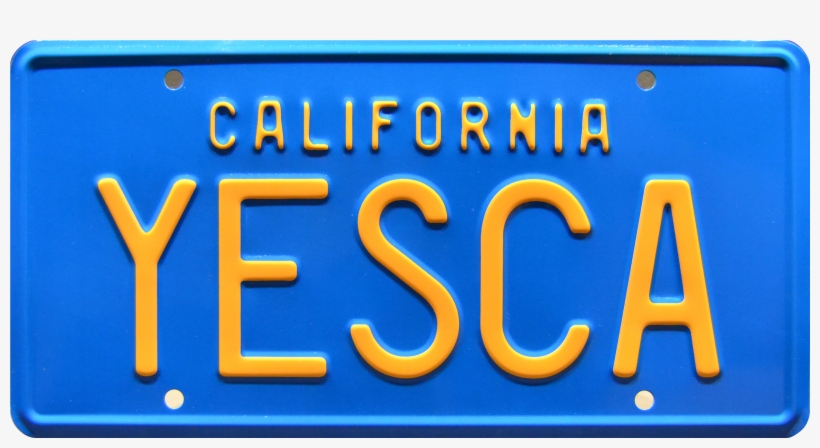 Yesca Prop Plate Movie Memorabilia From Cheech & Chong's - Number, transparent png #7732590