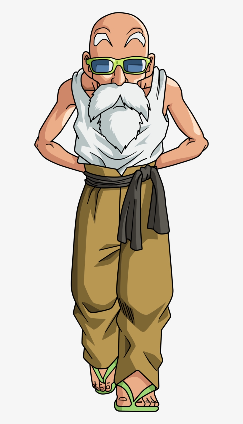 Maestro Roshi Png - Maestro Roshi Dragon Ball Super, transparent png #7732702