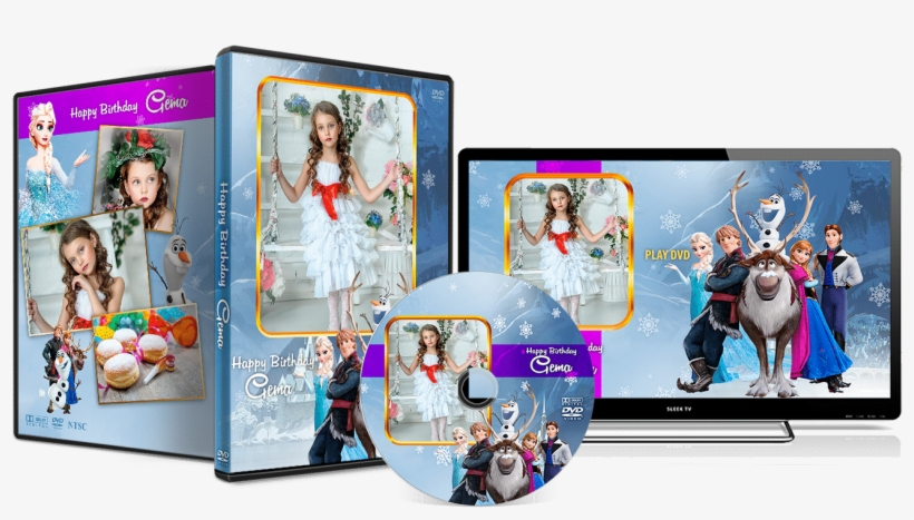 Frozen Dvd Cover 009 Archives - Animated Cartoon, transparent png #7732767