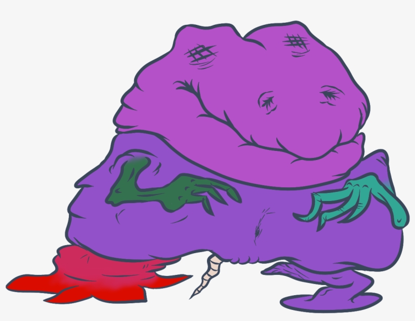 Barney Cryptid - Illustration, transparent png #7733162