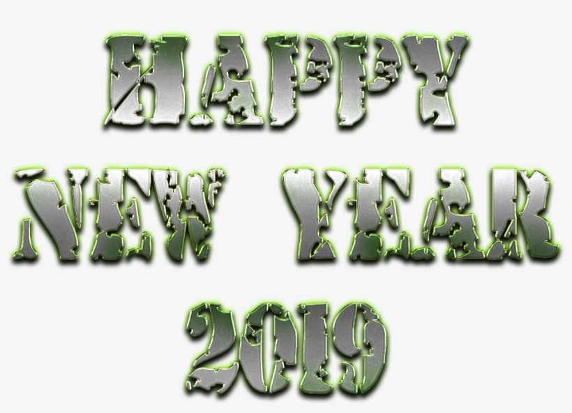 Happy New Year Png 2019 Png Clipart Background - New Year Background Png, transparent png #7733347