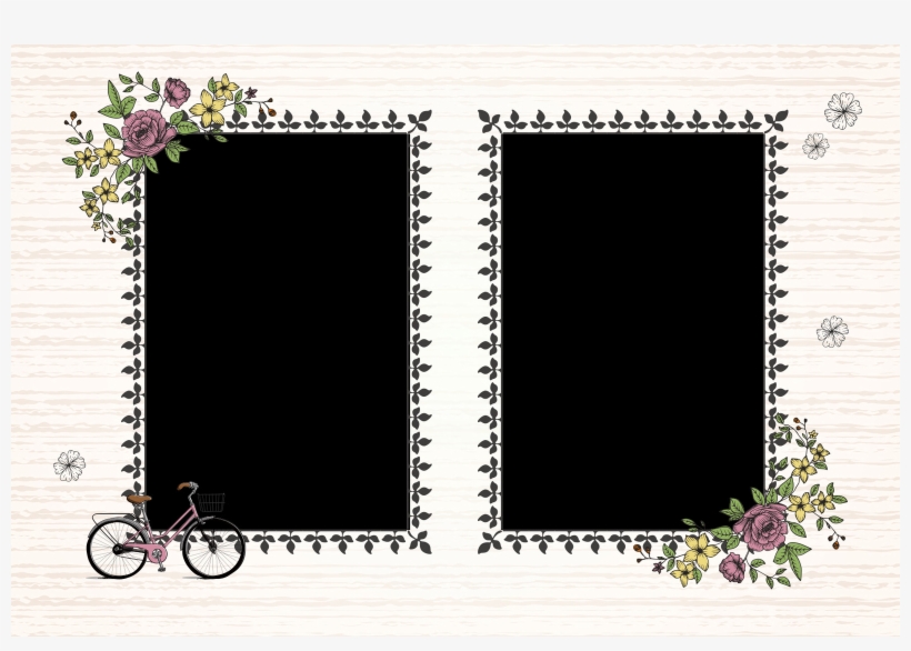 2v Flowers - Bike, transparent png #7733882