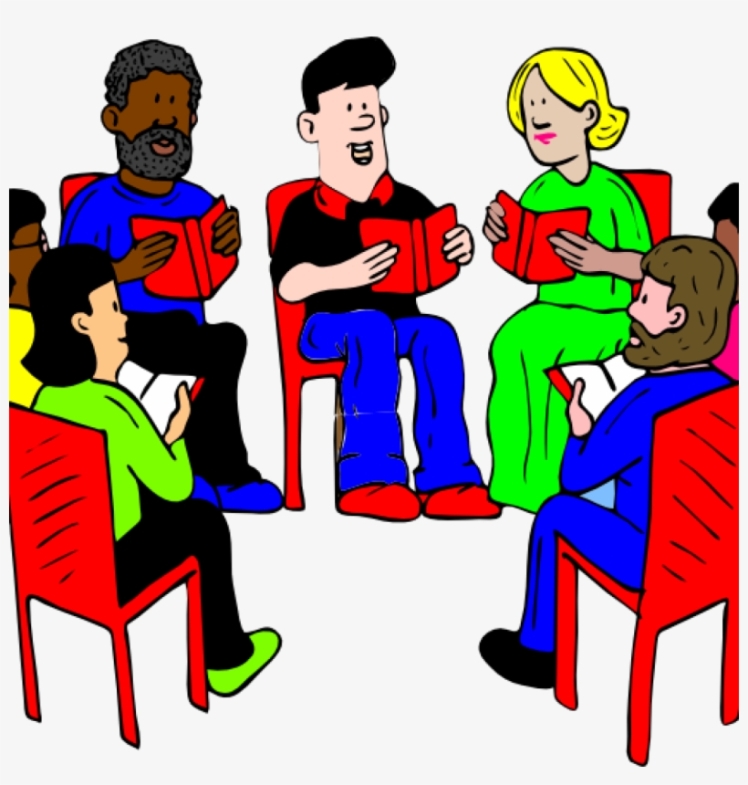 Guided Reading Clipart Group Of Readers Clip Art At - Group Clipart Png, transparent png #7733889