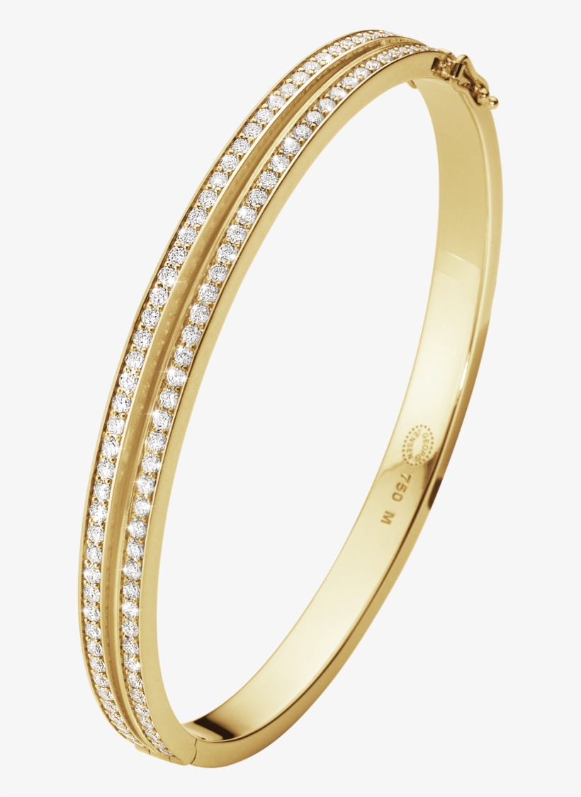 Gold With Brilliant Cut Diamonds - Georg Jensen Halo Ring, transparent png #7734282