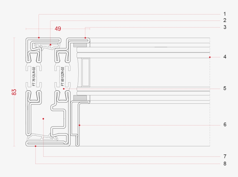 Bullet Point W75 Tb - Diagram, transparent png #7735201