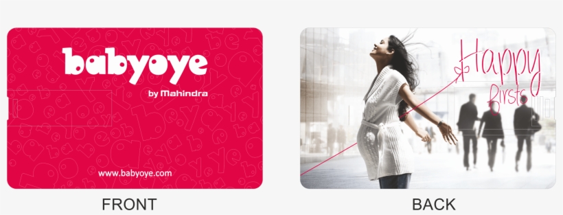 Printed Usb Credit Card Pendrive - Girl, transparent png #7735281