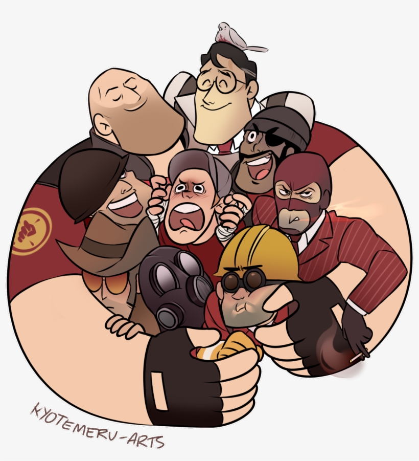 Team Forteresse 2 Dessin, transparent png #7735663