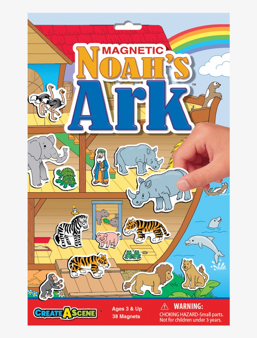 Create A Scene™ Magnetic Noah's Ark™, transparent png #7735834