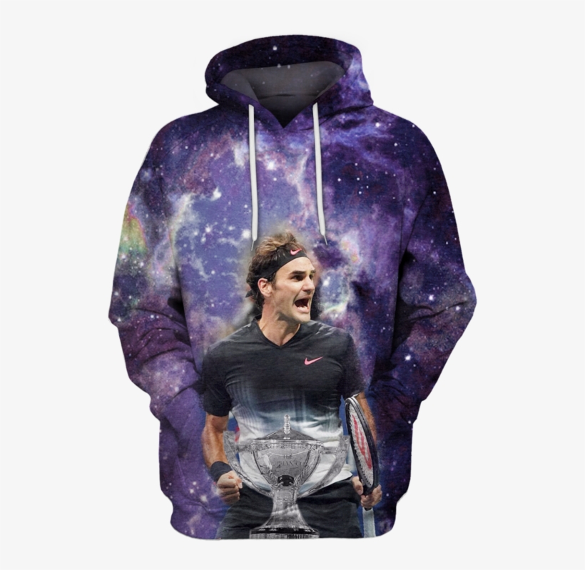 Federer Tennis Hoodie 3d - Game Of Thrones 3d Hoodie, transparent png #7737200