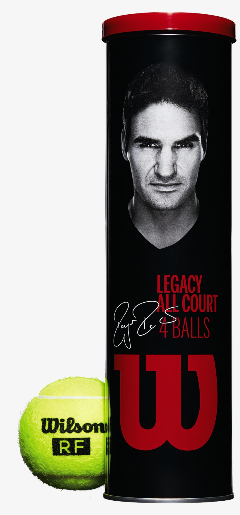 Images - Wilson Rf Legacy Tennis Ball, transparent png #7737447