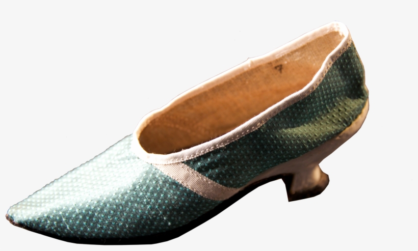 Reproduction Women's Shoe Made By Apprentice Milliner - Colonial Milliner Shoes, transparent png #7737997