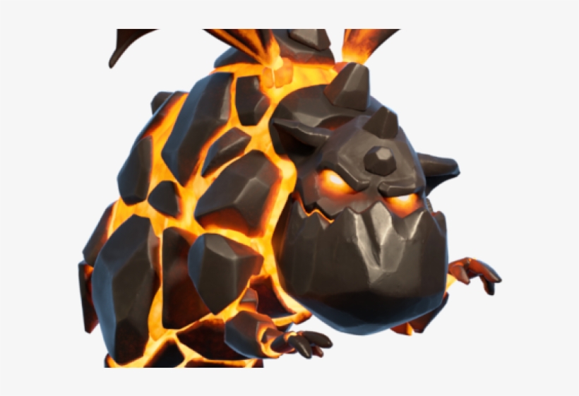 Clash Of Clans Clipart Dragon Level 5 - Coc Lava, transparent png #7738495