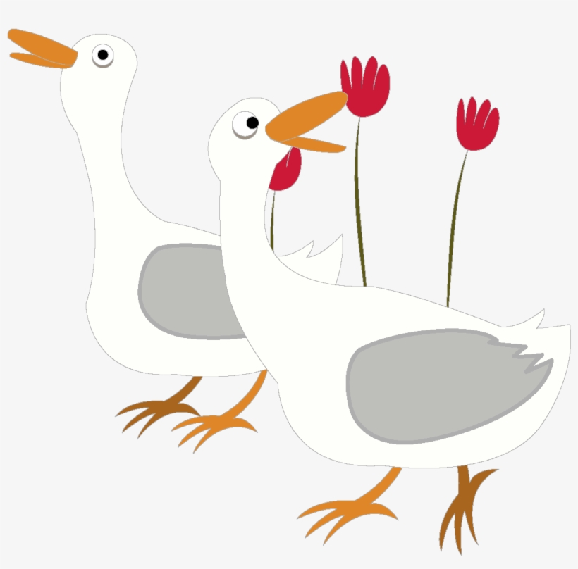 Cartoon Cute White Duck Element - Duck, transparent png #7738729