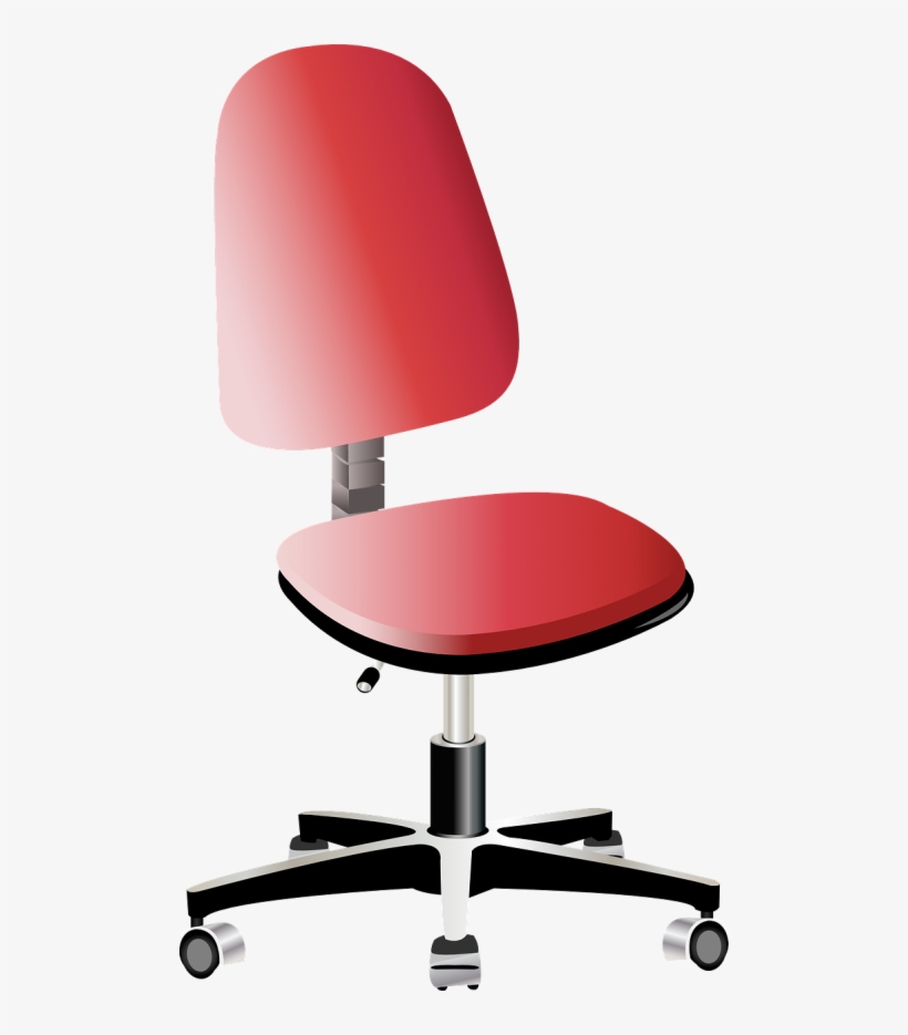 Swivel Chair,work Chair,ergonomics,height - Vector Office Chair Png, transparent png #7738939