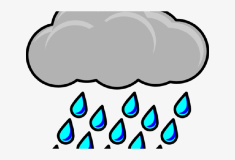 Raining Cliparts Cloud And Rain Drops Clipart Free Transparent Png Download Pngkey