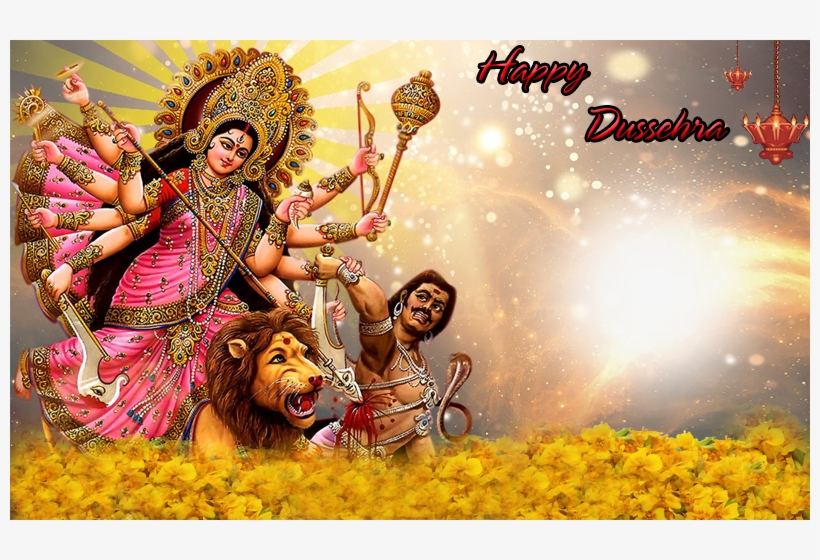 Durga Maa Image Full Hd, transparent png #7740283