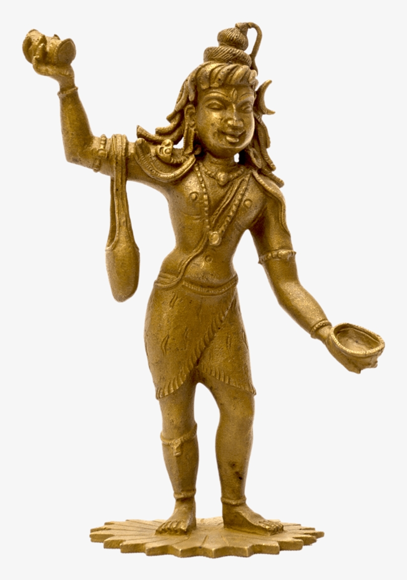 Shiva As Pichandavar -6"inches Panchaloham Idol - Pichandavar, transparent png #7740631