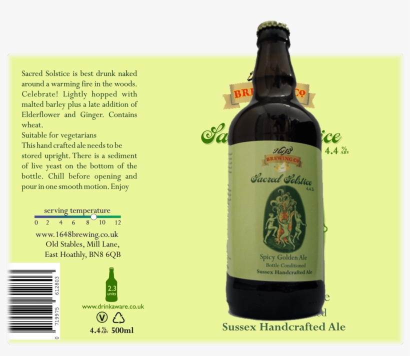 All Of 1648's Bottled Ales Are Avaliable To Buy Directly - Beer Bottle, transparent png #7740686
