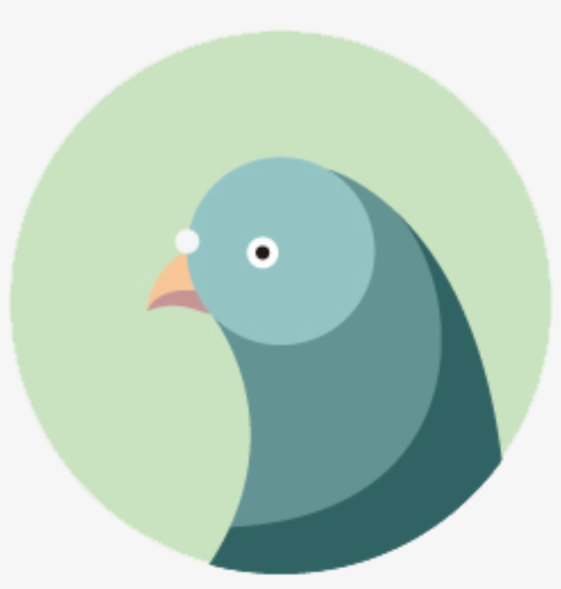 Partnering With Pigeons To Fight Pollution - Cartoon, transparent png #7740841