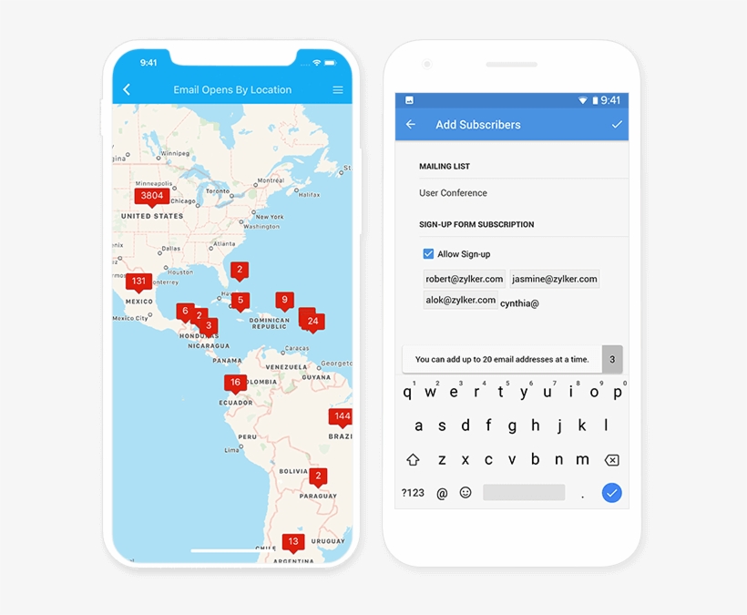 Mobile App For Email Marketing - Smartphone, transparent png #7740986